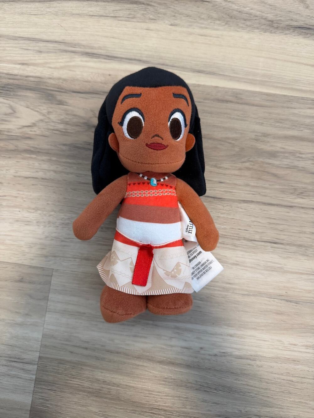 Disney Parks nuiMOs Moana Princess Poseable Magnetic Hands Skirt Outfit